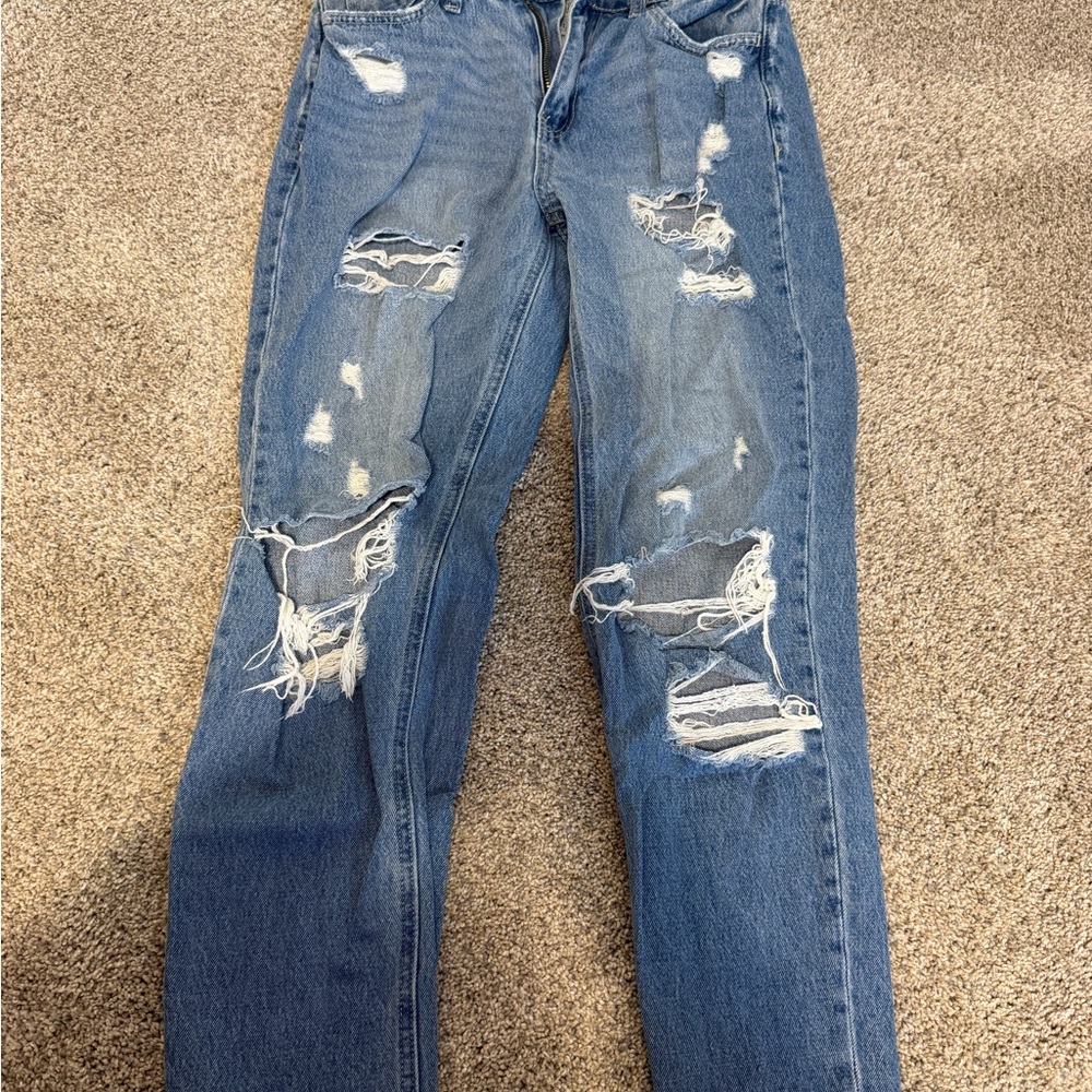 Vervet Distressed Blue Women's Jeans
